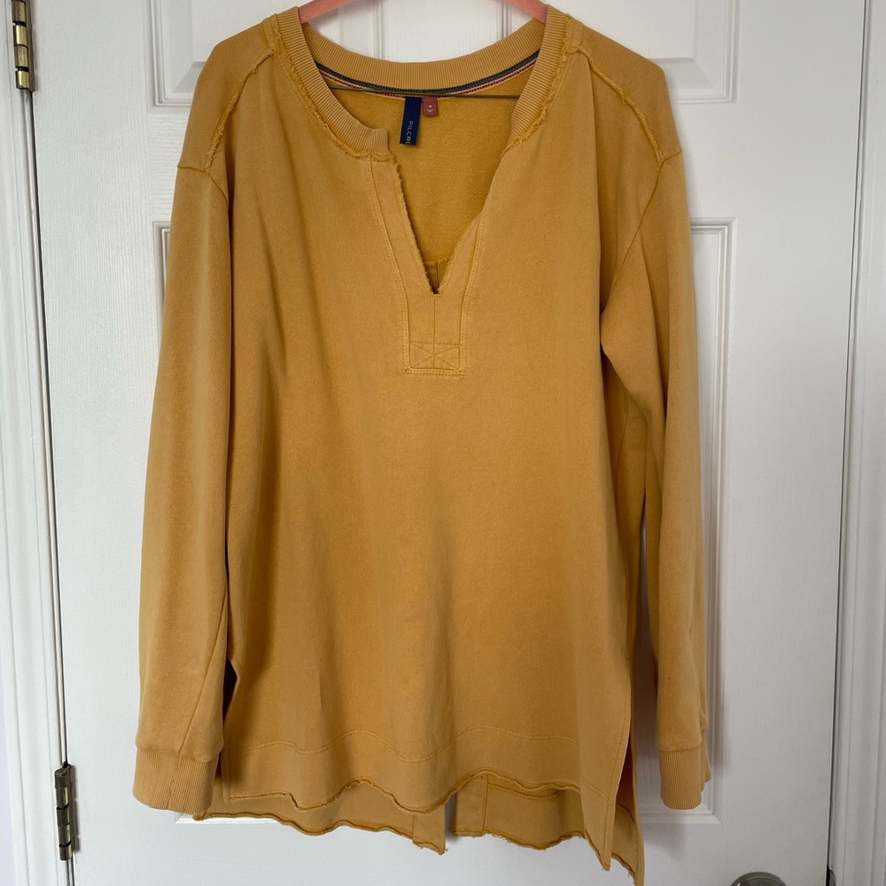 Mustard Pilcro Sweater